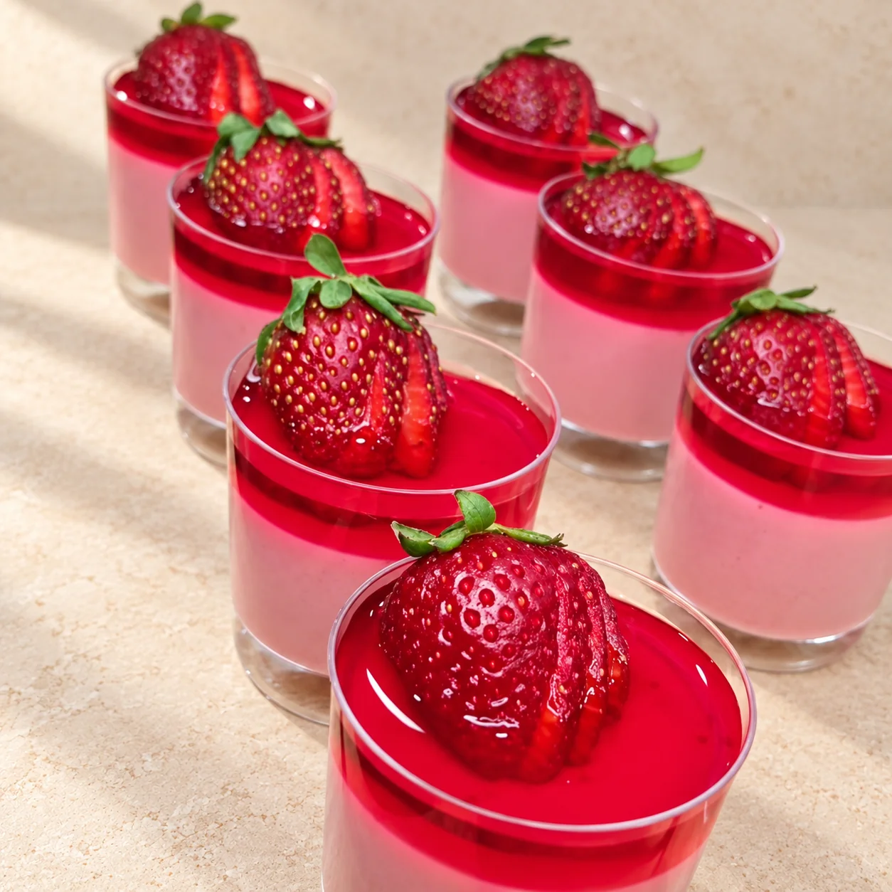 Panna Cotta Becher