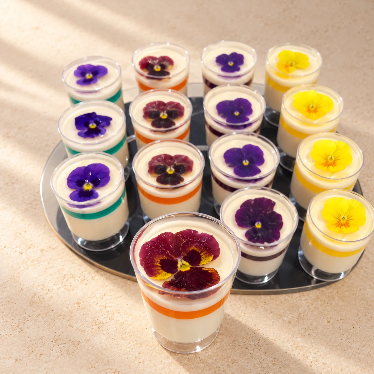 Panna Cotta Becher
