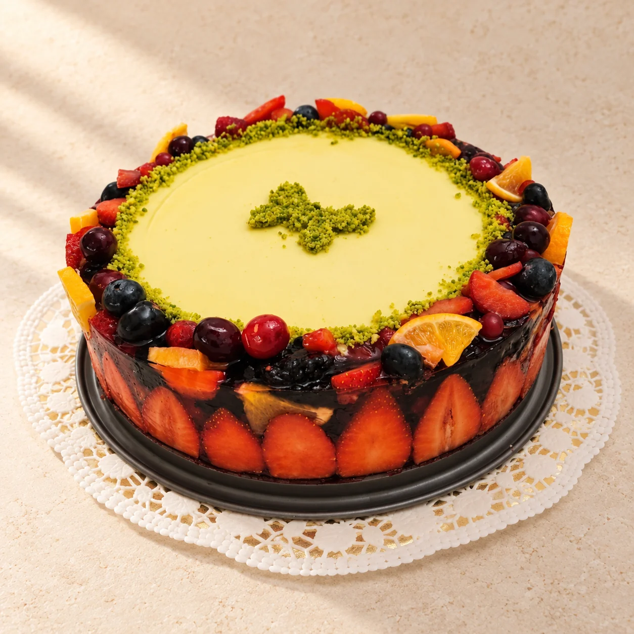 Panna Cotta Torte