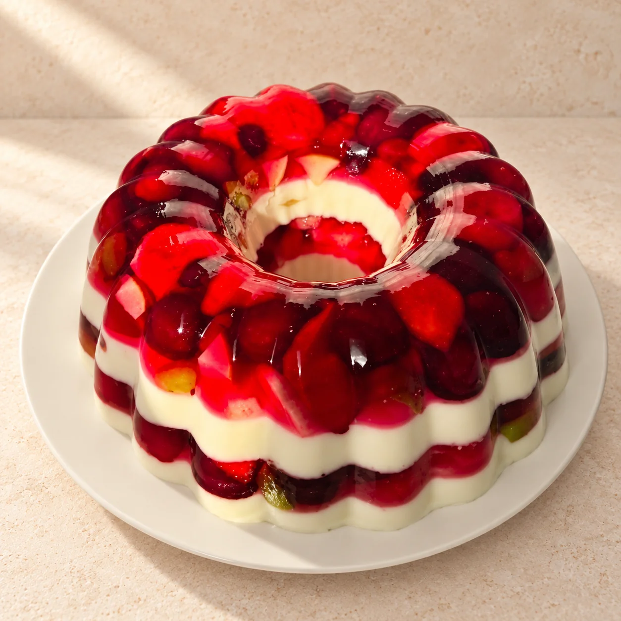 Panna Cotta Torte