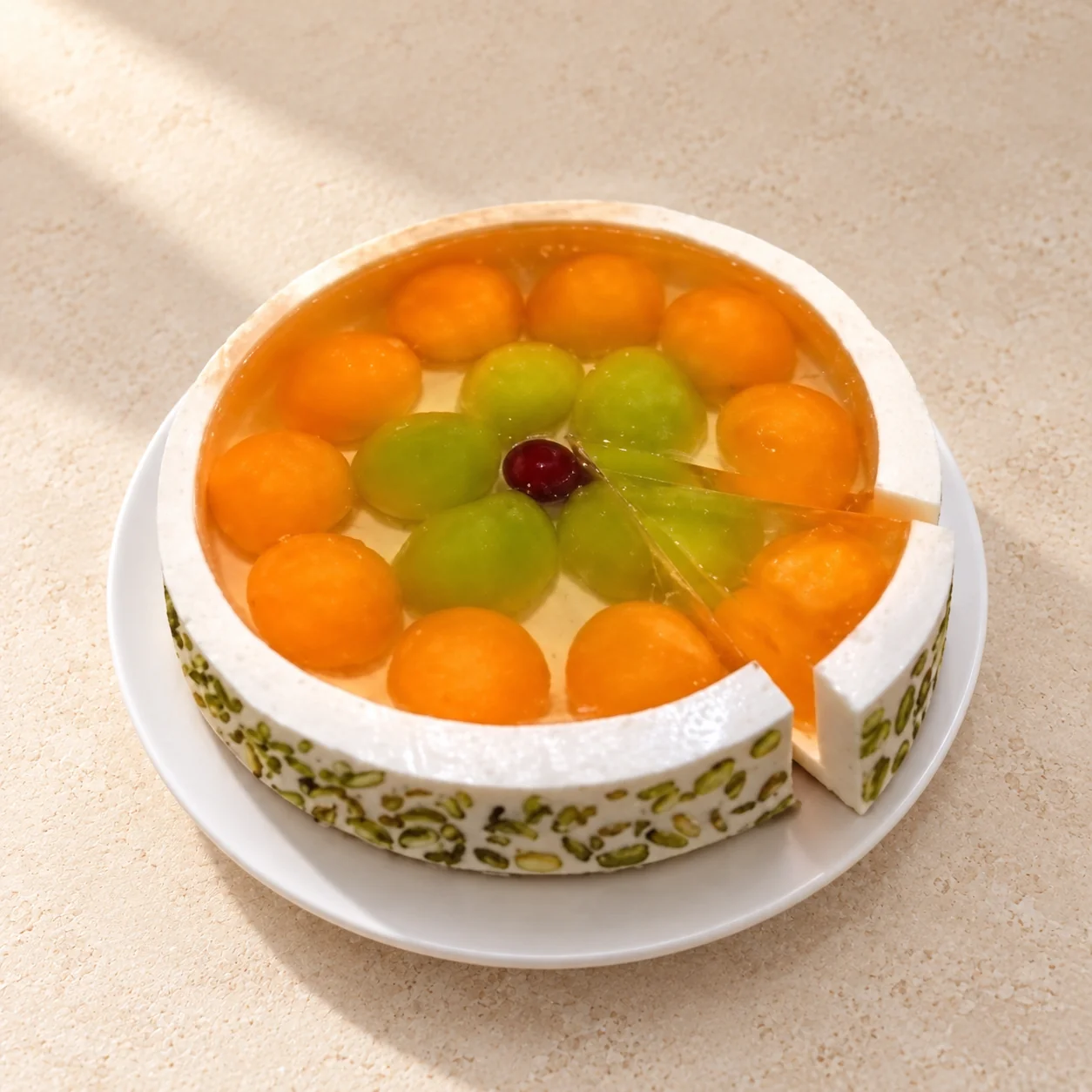 Panna Cotta Torte
