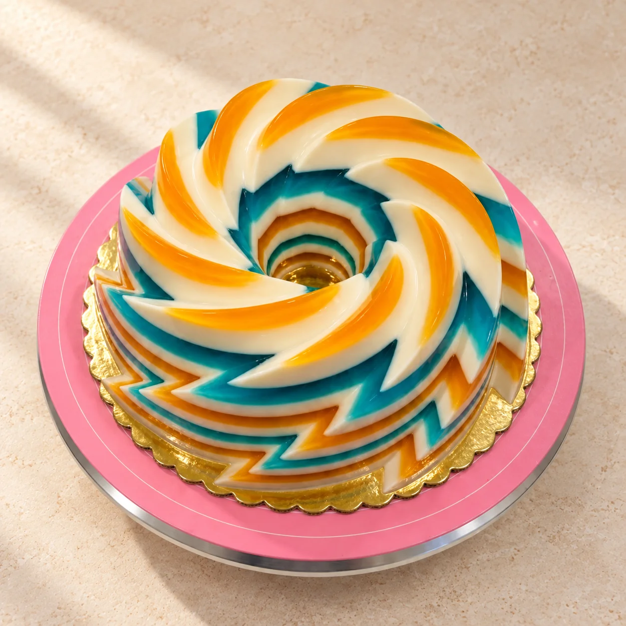 Panna Cotta Torte