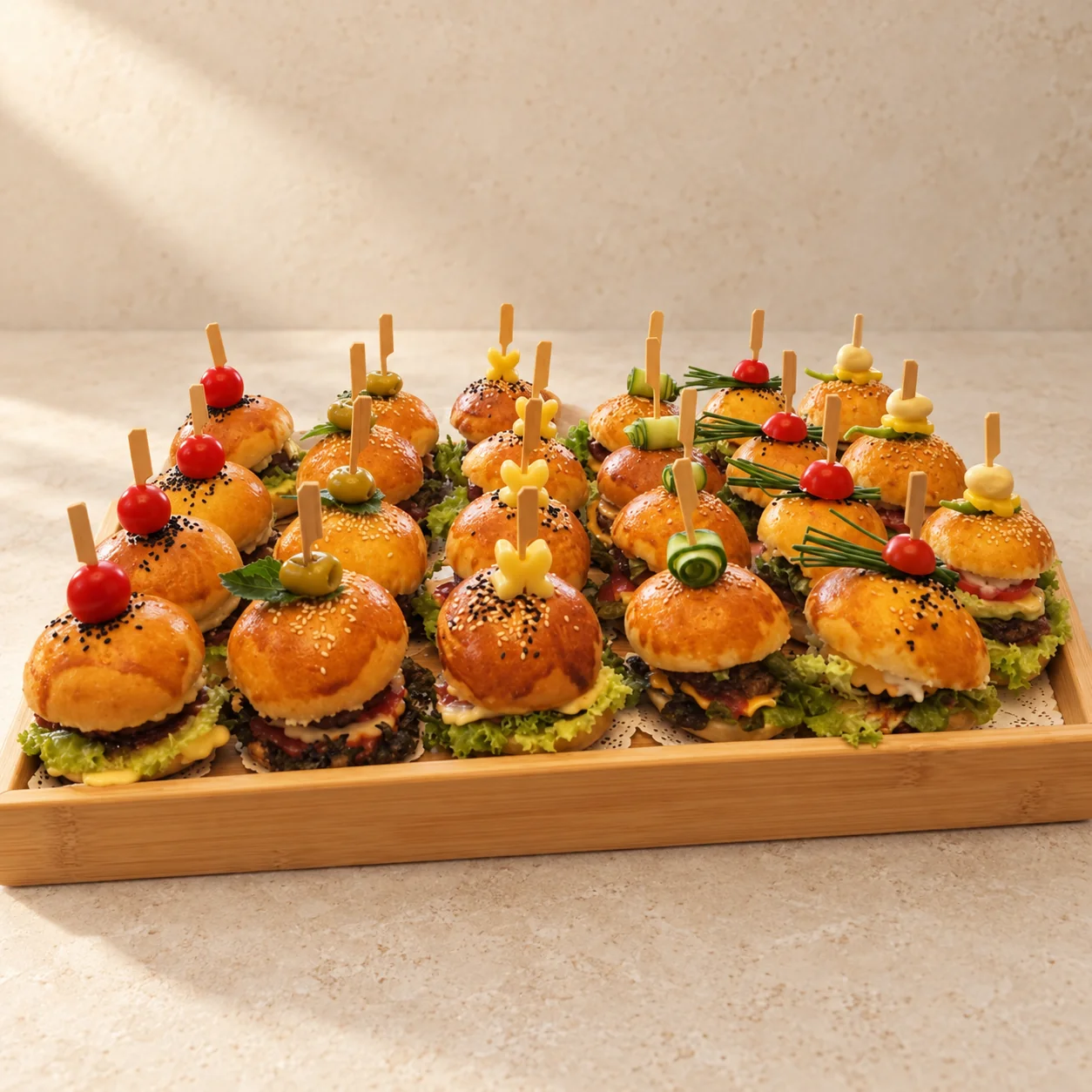 Burger Platte