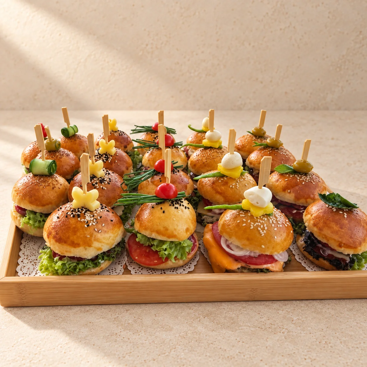 Burger Platte
