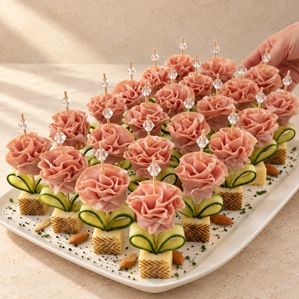 Fleisch Fisch Platte