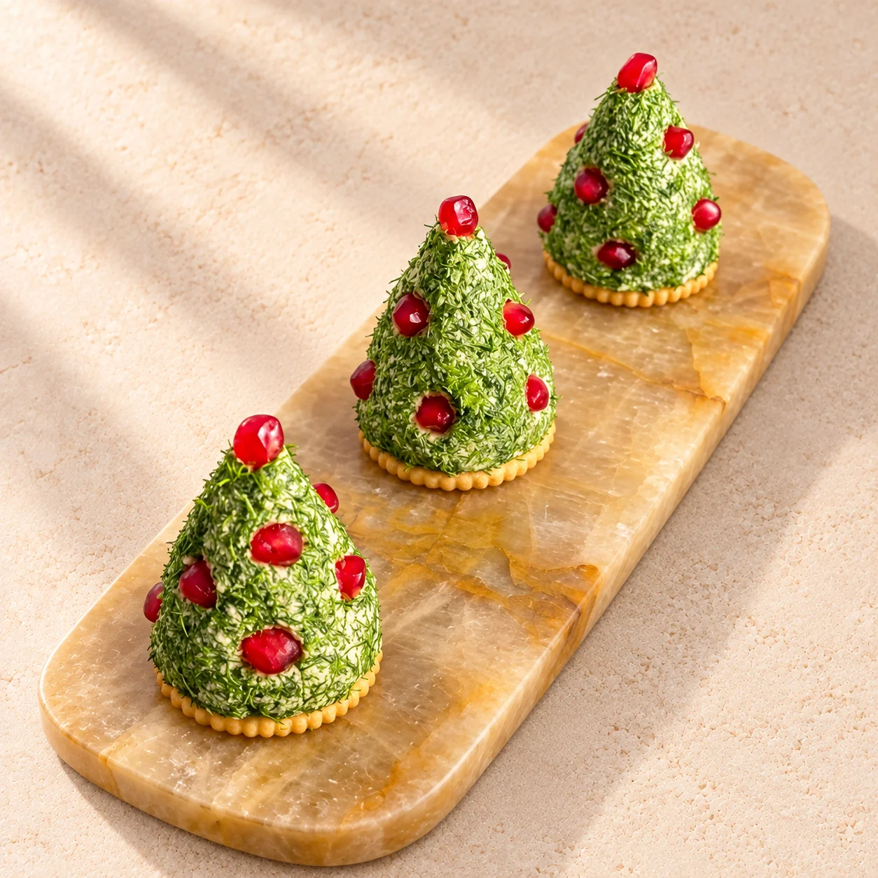 Thunfisch-Tannenbäumchen-Cracker